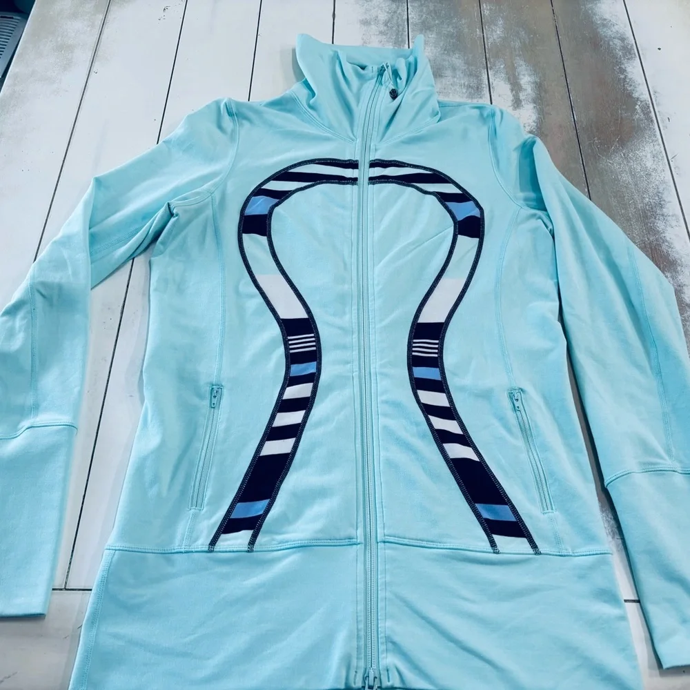 Lululemon In Stride jacket aquamarine - Picture 2 of 7